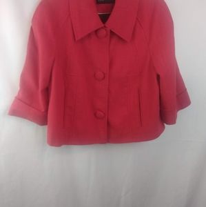 Next Woman Red short Wool Jacket